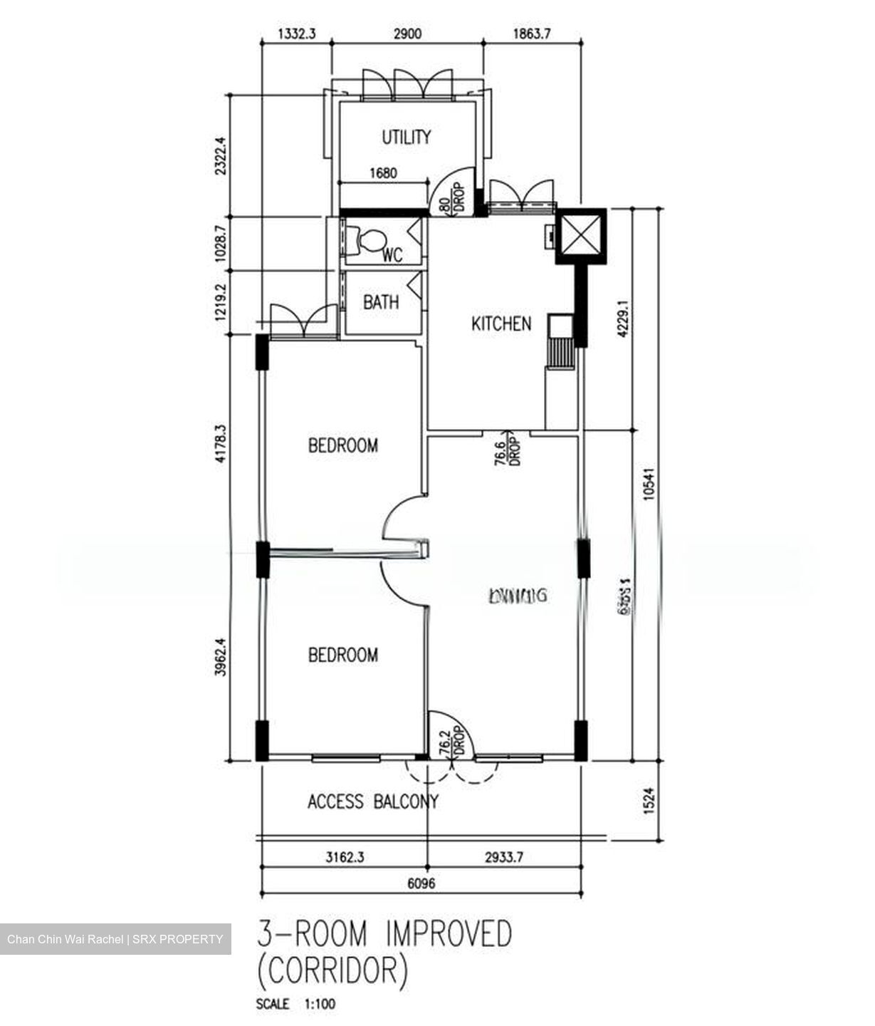 Blk 63 Kallang Bahru (Kallang/Whampoa), HDB 3 Rooms #546222041